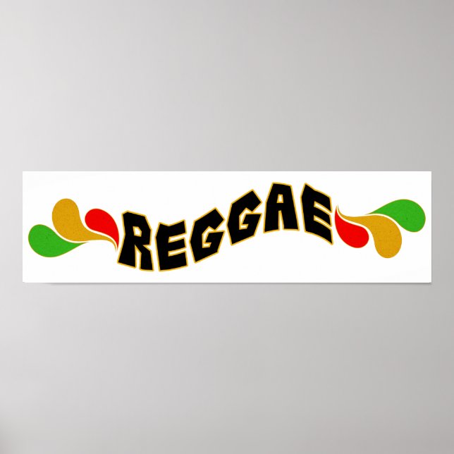 Reggae Poster (Vorne)