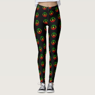 Reggae rasta Jamaika-Flagge färbt Leggings