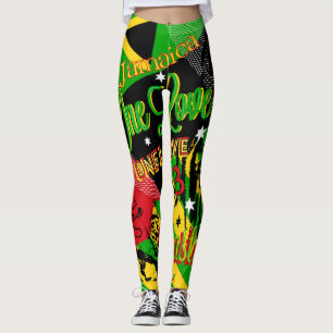 Reggae Rasta-Leggings Leggings