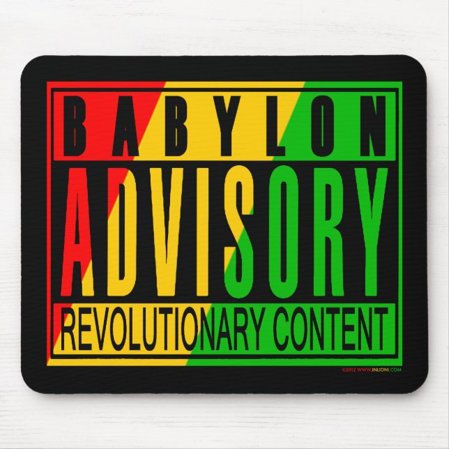 Reggae RASTA Mousepad (Vorne)