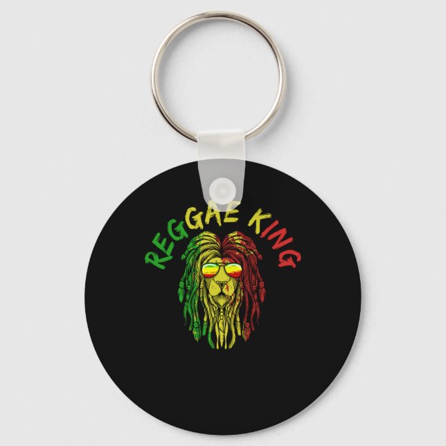 Reggae Rasta Rastafari Schlüsselanhänger (Vorderseite)