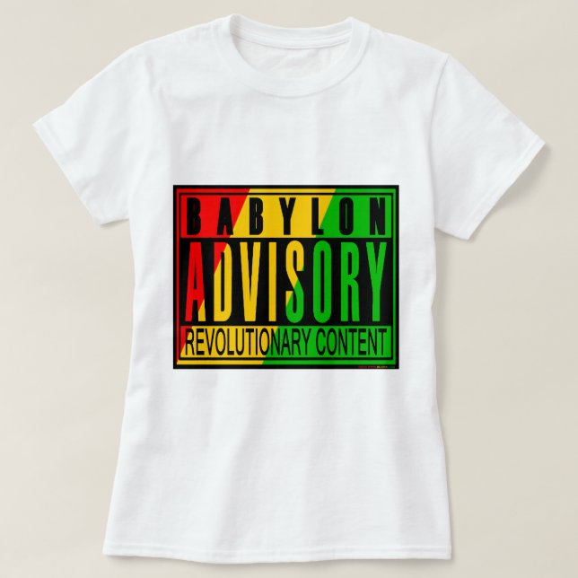 Reggae RASTA T-Shirt (Design vorne)