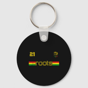 Reggae Rastafari Äthiopien Jamaika Fußbyll Fußball Schlüsselanhänger