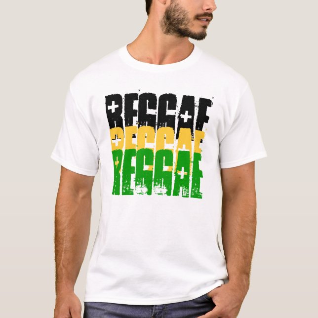 REGGAE, REGGAE, REGGAE T-Shirt (Vorderseite)