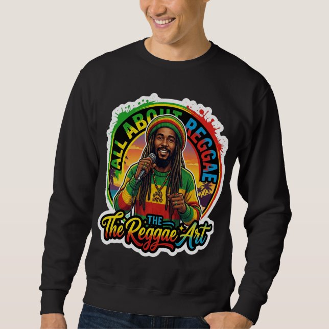 Reggae-Seele Sweatshirt (Vorderseite)