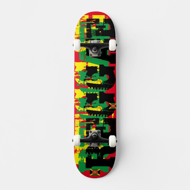 REGGAE Skateboard (Vorderseite)