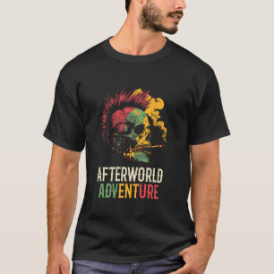 Reggae Skull Rasta - Music Rastafarian Afterworld T-Shirt