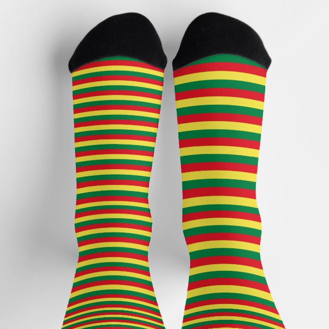 Reggae Socken Reggae Rasta Roots (Oben)