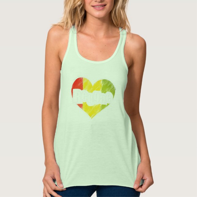 Reggae Tank Top (Vorderseite)
