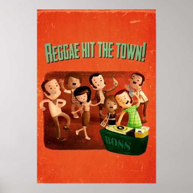 Reggae traf The Town! Poster (Vorne)