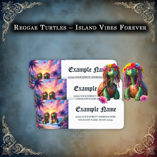 Reggae Turtles – Insel-Vibes für immer.  (Von Creator hochgeladen)
