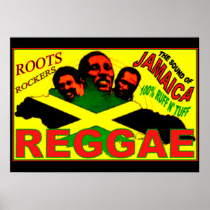 REGGAE WURZELT ROCKER 28" x 20" Plakat