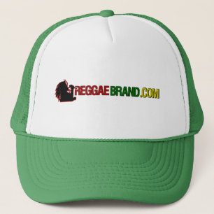 ReggaeBrand.com-Fernlastfahrer-Hut (Grün) Truckerkappe