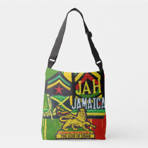ReggaeSteppers Rasta Tasche kreuzen vorbei