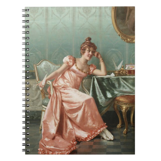 Reggianini Komposition eines Letter-Notebooks Notizblock (Vorderseite)