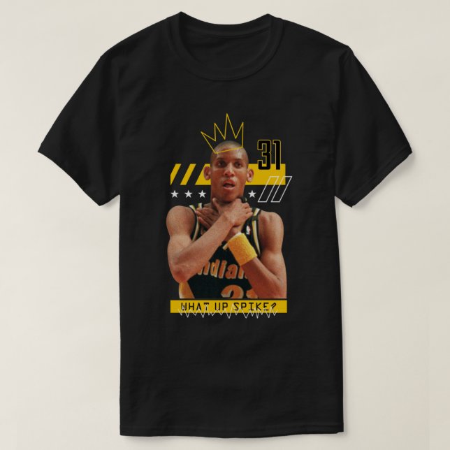 Reggie Miller Choke Basketball T - Shirt Classic T (Design vorne)