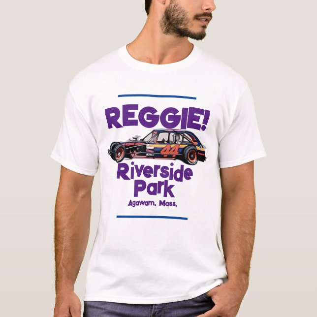Reggie Riverside Park Tee Shirt RETRO! 2 Seite! (Vorderseite)