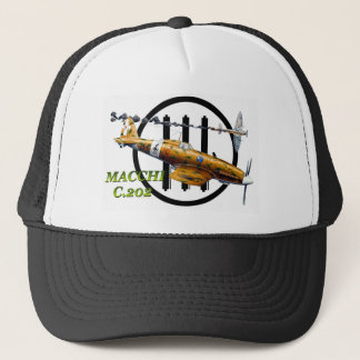 REGIA AERONAUTICA MACCHI 202 FOLGORE HUT TRUCKERKAPPE