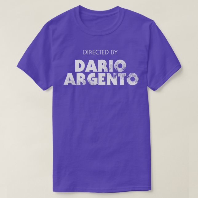 Regie: Dario Argento T-Shirt (Design vorne)