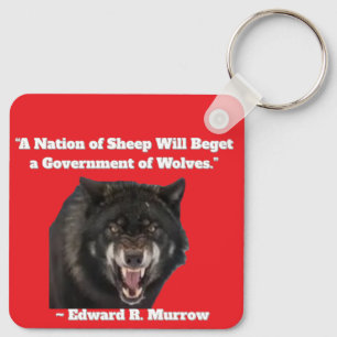 Regierung des Schlüsselanhängers Wölfe Schlüsselanhänger
