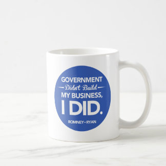 Regierung errichtete nicht meinen Geschäfts-Knopf Tasse