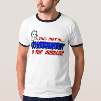 Regierung ist das Problem-Kleid T-Shirt