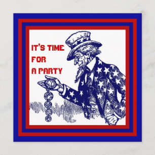 REGIERUNG ODER MILITÄRruhestands-PARTY EINLADUNG