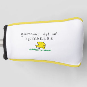 Regierung raus REE SNEKRIGHT Gadsden-Flagge Golf Headcover