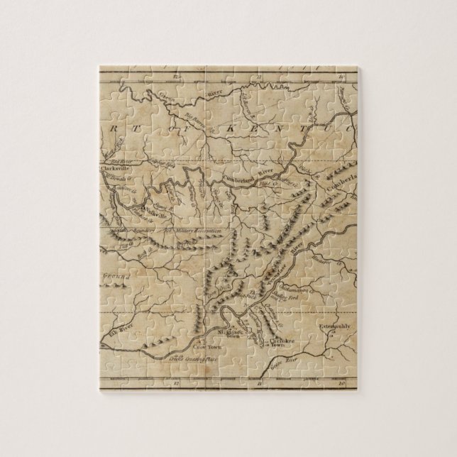 Regierung von Tennessee Puzzle (Vertikal)