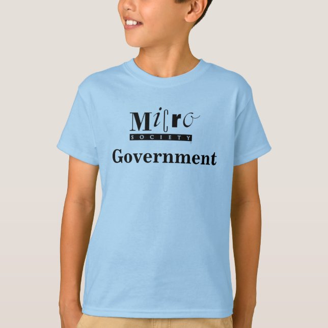 Regierungs-T-Shirt T-Shirt (Vorderseite)