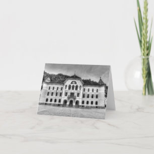 Regierungshaus Liechtenstein Karte
