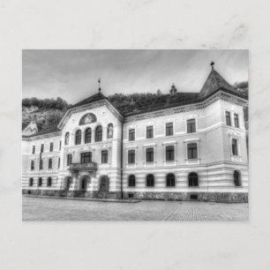 Regierungshaus Liechtenstein Postkarte