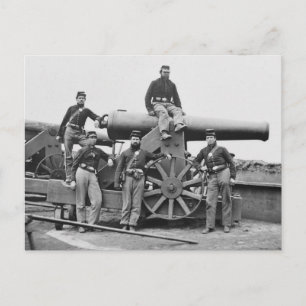 Regiment, Massachusetts Heavy Artillerie: 1865 Postkarte