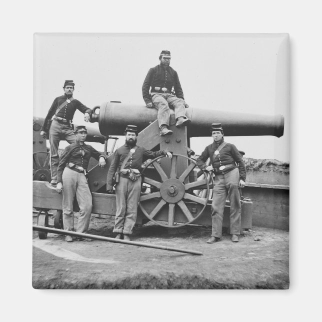 Regiment, Massachusetts Heavy Artillery: 1865 Magnet (Vorne)