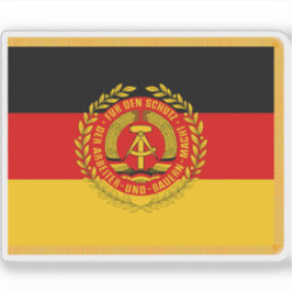 Regimentalfarben von NVA (Ostdeutschland) Aufkleber