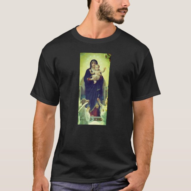 Regina Angelorum - William-Adolphe Bouguereau T-Shirt (Vorderseite)