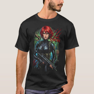 Regina Dino Crisis Insel Dinosaurier Überleben Por T-Shirt