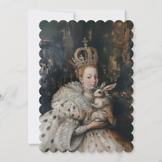 Regina - flache Einladungsgröße: 12,7 cm x 17,8 cm Einladung (Vorderseite)