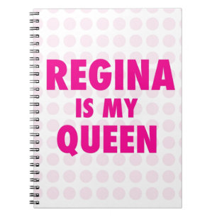 Regina ist meine Königin Notizblock