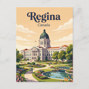 Regina, Kanada Postkarte