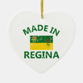 Regina-Wappen Keramik Ornament