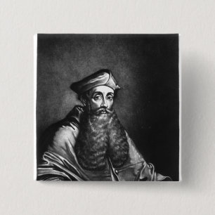 Reginald Pole Illustration Button