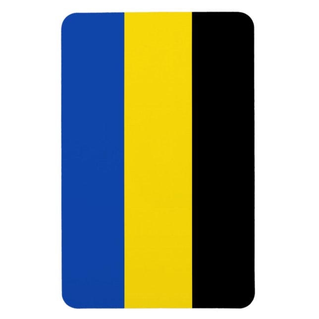 Region Gelderland-Flagge Niederlande Magnet (Vertikal)
