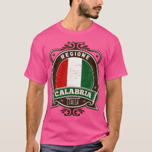 Region Kalabrien Italia Original Retro Design T-Shirt