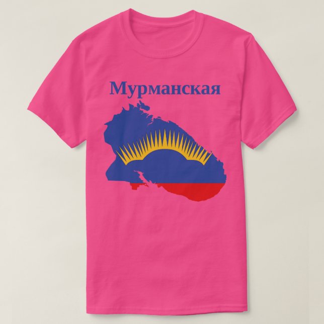 Region Murmansk T-Shirt (Design vorne)