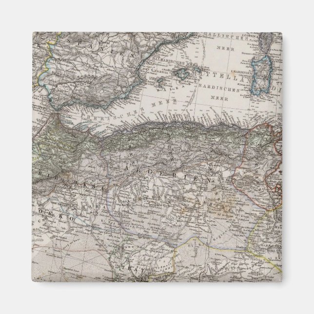 Region Nordafrika Magnet (Vorne)