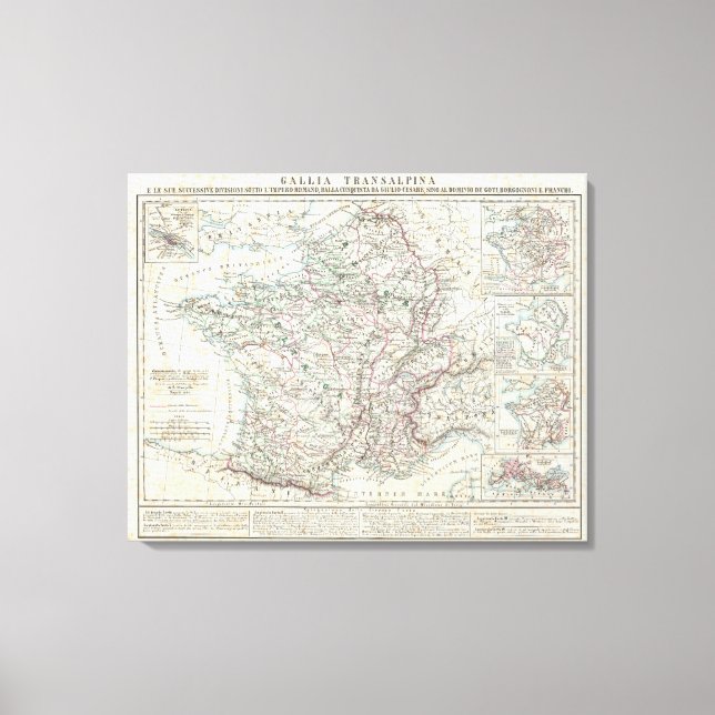 Region Paris - Frankreich 2 Leinwanddruck (Vorderseite)