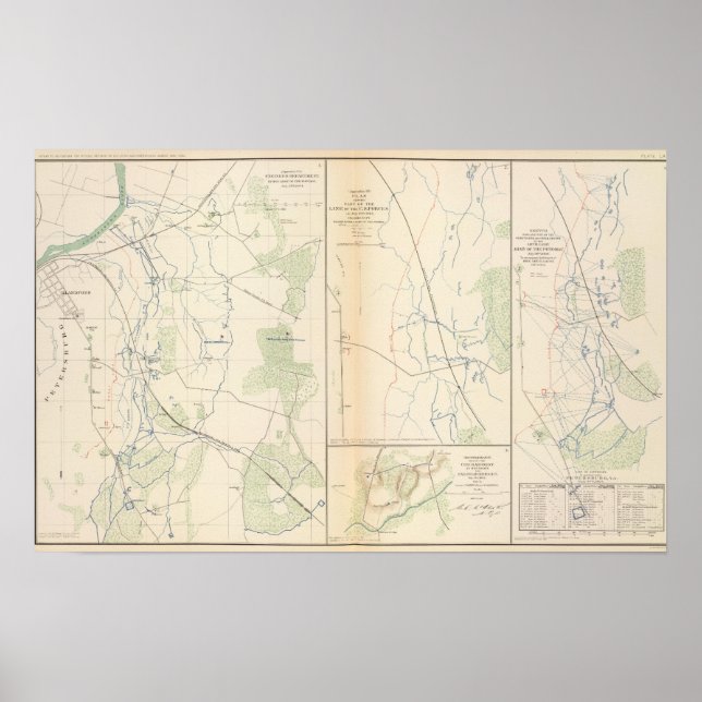 Region Petersburg Poster (Vorne)