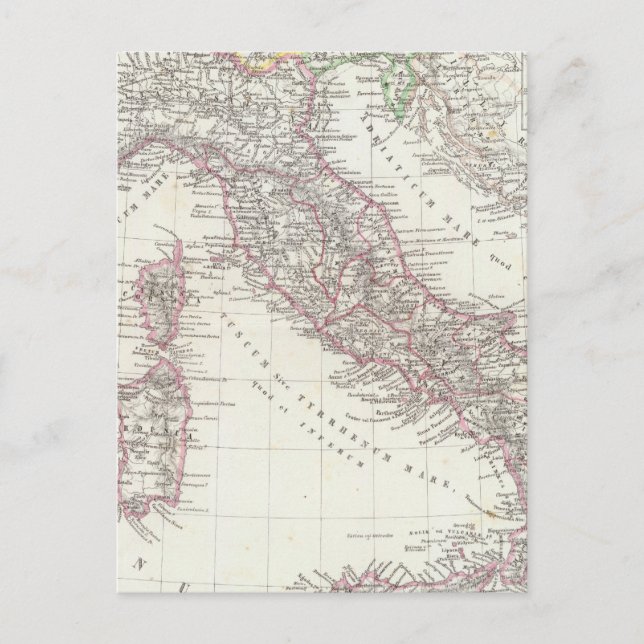 Region Rom Italien Postkarte (Vorderseite)