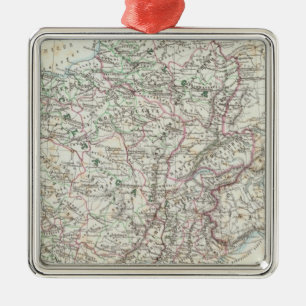 Region von Paris Frankreich Silbernes Ornament